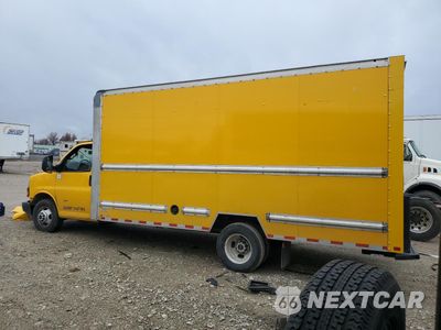 Drugie zdjęcie samochodu z przodu: 2021 GMC SAVANA CUTAWAY G3500 VIN:7GZ37TC73MN003876 - miniatura