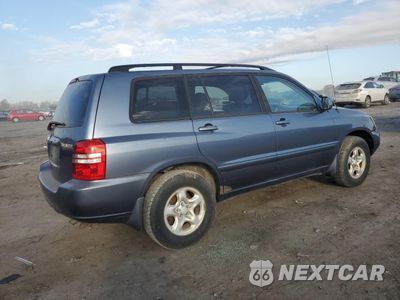 Trzecie zdjęcie samochodu z tyłu: 2002 TOYOTA HIGHLANDER VIN:JTEGD21A720040998 - miniatura
