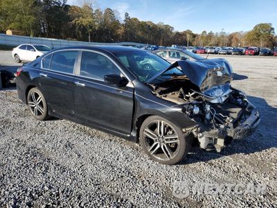 Czwarte zdjęcie samochodu z boku: 2016 HONDA ACCORD SPORT VIN:1HGCR2F50GA086398 - miniatura