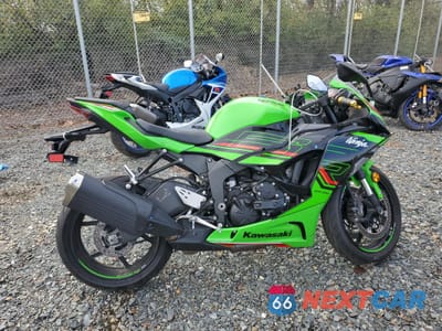 2024 KAWASAKI ZX636 JKBZXJJ15RA000489 - główne zdjęcie licytacji z USA - miniatura
