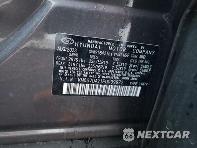 Zdjęcie 13 z 13 samochodu: 2023 HYUNDAI SANTA FE LIMITED VIN:KM8S7DA21PU099972 - miniatura