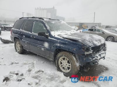 Czwarte zdjęcie samochodu z boku: 2004 JEEP GRAND CHEROKEE LAREDO VIN:1J8GW48N14C405866 - miniatura