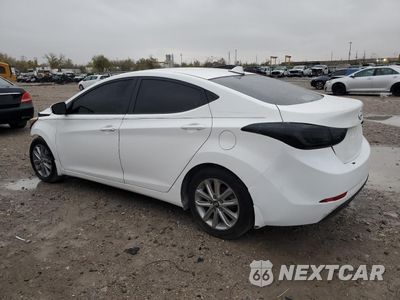 Drugie zdjęcie samochodu z przodu: 2016 HYUNDAI ELANTRA SE VIN:5NPDH4AE6GH756229 - miniatura