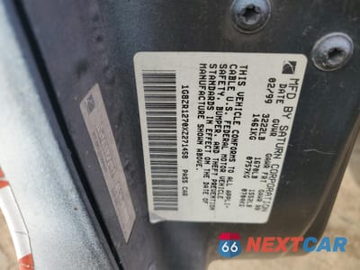 Zdjęcie 12 z 12 samochodu: 1999 SATURN SC2 VIN:1G8ZR1270XZ271458 - miniatura