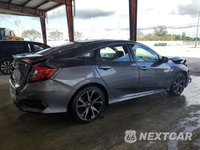 Trzecie zdjęcie samochodu z tyłu: 2020 HONDA CIVIC SPORT VIN:2HGFC2F82LH601468 - miniatura