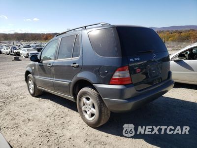 Drugie zdjęcie samochodu z przodu: 1999 MERCEDES-BENZ ML 320 VIN:4JGAB54E1XA143959 - miniatura