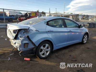 Trzecie zdjęcie samochodu z tyłu: 2013 HYUNDAI ELANTRA GLS VIN:KMHDH4AE5DU527103 - miniatura