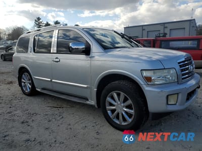 Czwarte zdjęcie samochodu z boku: 2008 INFINITI QX56 VIN:5N3AA08C68N909071 - miniatura