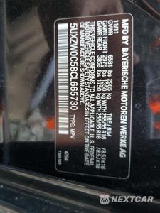 Zdjęcie 15 z 15 samochodu: 2012 BMW X5 XDRIVE35D VIN:5UXZW0C58CL665730 - miniatura