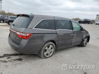 Trzecie zdjęcie samochodu z tyłu: 2013 HONDA ODYSSEY TOURING VIN:5FNRL5H93DB067004 - miniatura