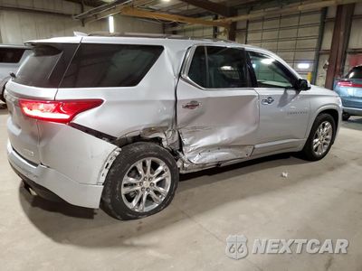 Trzecie zdjęcie samochodu z tyłu: 2019 CHEVROLET TRAVERSE HIGH COUNTRY VIN:1GNEVJKW4KJ160112 - miniatura