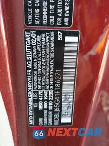 Zdjęcie 12 z 12 samochodu: 2001 MERCEDES-BENZ CLK 320 VIN:WDBLJ65G41F186271 - miniatura