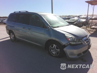 Czwarte zdjęcie samochodu z boku: 2005 HONDA ODYSSEY EXL VIN:5FNRL387X5B089909 - miniatura