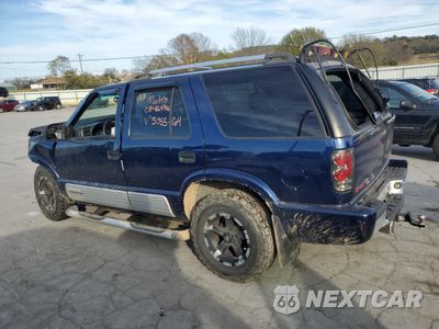 Drugie zdjęcie samochodu z przodu: 2000 GMC JIMMY / ENVOY VIN:1GKDT13W9Y2305564 - miniatura