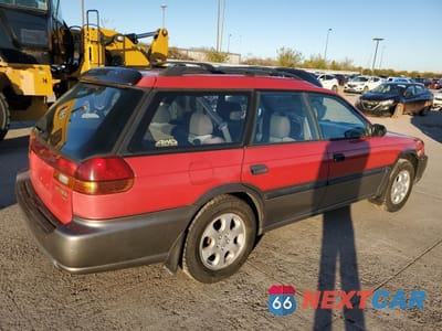 Trzecie zdjęcie samochodu z tyłu: 1999 SUBARU LEGACY OUTBACK VIN:4S3BG6853X7612850 - miniatura