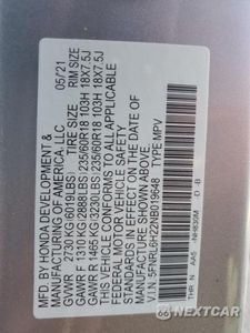Zdjęcie 14 z 14 samochodu: 2022 HONDA ODYSSEY LX VIN:5FNRL6H22NB019648 - miniatura