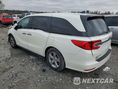 Drugie zdjęcie samochodu z przodu: 2019 HONDA ODYSSEY EXL VIN:5FNRL6H74KB031033 - miniatura