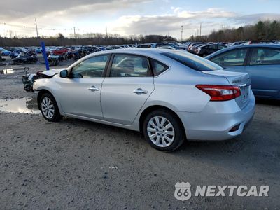 Drugie zdjęcie samochodu z przodu: 2016 NISSAN SENTRA S VIN:3N1AB7AP9GY216466 - miniatura