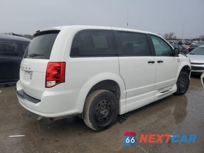 Trzecie zdjęcie samochodu z tyłu: 2019 DODGE GRAND CARAVAN SE VIN:2C7WDGBG2KR786171 - miniatura
