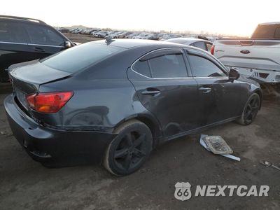 Trzecie zdjęcie samochodu z tyłu: 2007 LEXUS IS 250 VIN:JTHCK262475014720 - miniatura