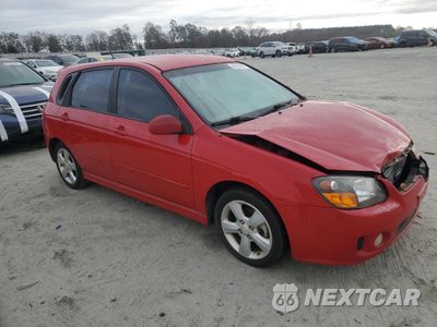 Czwarte zdjęcie samochodu z boku: 2008 KIA SPECTRA5 5 SX VIN:KNAFE161885020901 - miniatura