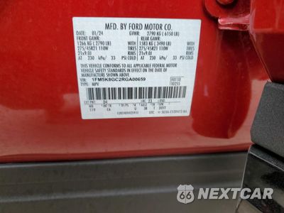 Zdjęcie 14 z 14 samochodu: 2024 FORD EXPLORER ST VIN:1FM5K8GC2RGA00659 - miniatura