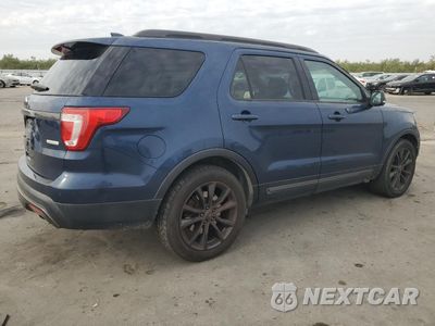 Trzecie zdjęcie samochodu z tyłu: 2017 FORD EXPLORER XLT VIN:1FM5K7DH6HGD91193 - miniatura