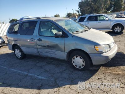 Czwarte zdjęcie samochodu z boku: 2000 TOYOTA SIENNA LE VIN:4T3ZF13C8YU178599 - miniatura