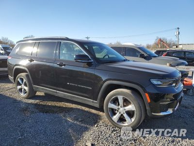 Czwarte zdjęcie samochodu z boku: 2021 JEEP GRAND CHEROKEE L LIMITED VIN:1C4RJKBG4M8113015 - miniatura
