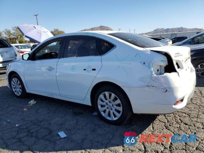 Drugie zdjęcie samochodu z przodu: 2016 NISSAN SENTRA S VIN:3N1AB7AP2GY241421 - miniatura
