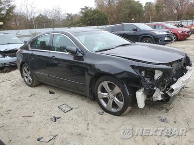 Czwarte zdjęcie samochodu z boku: 2013 ACURA TL ADVANCE VIN:19UUA8F72DA001878 - miniatura