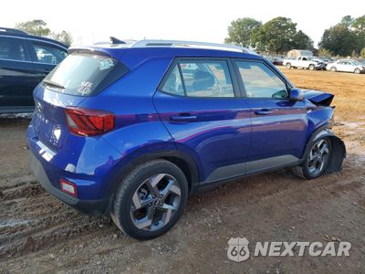 Trzecie zdjęcie samochodu z tyłu: 2022 HYUNDAI VENUE SEL VIN:KMHRC8A37NU165013 - miniatura