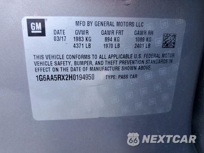 Zdjęcie 12 z 12 samochodu: 2017 CADILLAC ATS VIN:1G6AA5RX2H0194950 - miniatura