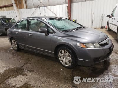 Czwarte zdjęcie samochodu z boku: 2009 HONDA CIVIC LX VIN:2HGFA16539H310394 - miniatura