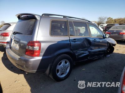 Trzecie zdjęcie samochodu z tyłu: 2006 TOYOTA HIGHLANDER LIMITED VIN:JTEEP21A160182297 - miniatura