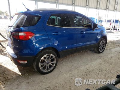 Trzecie zdjęcie samochodu z tyłu: 2022 FORD ECOSPORT TITANIUM VIN:MAJ6S3KL8NC468163 - miniatura