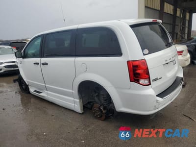 Drugie zdjęcie samochodu z przodu: 2019 DODGE GRAND CARAVAN SE VIN:2C7WDGBG2KR786171 - miniatura