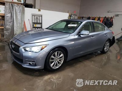 2014 INFINITI Q50 HYBRID PREMIUM JN1AV7ARXEM701515 - główne zdjęcie licytacji z USA - miniatura