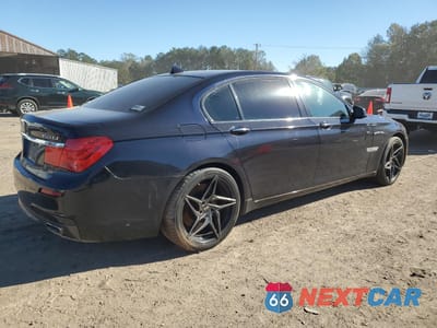 Trzecie zdjęcie samochodu z tyłu: 2012 BMW 750 LI VIN:WBAKB8C59CC962452 - miniatura