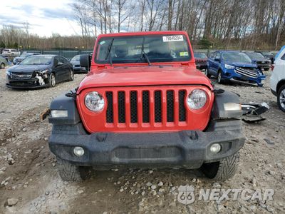 Piąte zdjęcie samochodu w środku: 2021 JEEP WRANGLER UNLIMITED SPORT VIN:1C4HJXKN0MW624000 - miniatura