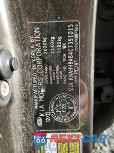 Zdjęcie 12 z 12 samochodu: 2012 KIA RONDO VIN:KNAHH8A84C7391015 - miniatura