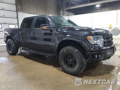 Czwarte zdjęcie samochodu z boku: 2014 FORD F150 SVT RAPTOR VIN:1FTFW1R66EFB99601 - miniatura