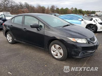 Czwarte zdjęcie samochodu z boku: 2014 HONDA CIVIC LX VIN:19XFB2F55EE238430 - miniatura