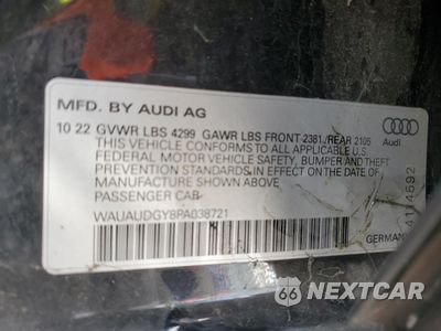 Zdjęcie 14 z 14 samochodu: 2023 AUDI A3 PREMIUM VIN:WAUAUDGY8PA038721 - miniatura