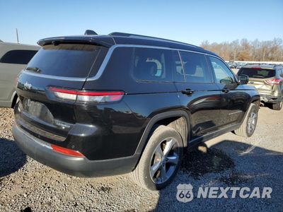 Trzecie zdjęcie samochodu z tyłu: 2021 JEEP GRAND CHEROKEE L LIMITED VIN:1C4RJKBG4M8113015 - miniatura