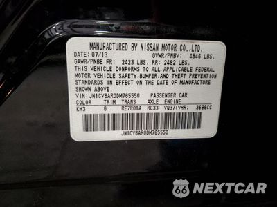 Zdjęcie 12 z 14 samochodu: 2013 INFINITI G37 VIN:JN1CV6AR0DM765550 - miniatura
