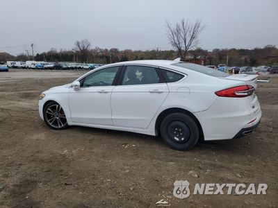 Drugie zdjęcie samochodu z przodu: 2019 FORD FUSION TITANIUM VIN:3FA6P0K94KR265126 - miniatura