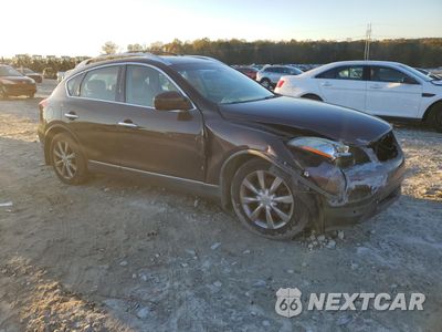 Czwarte zdjęcie samochodu z boku: 2010 INFINITI EX35 BASE VIN:JN1AJ0HR1AM750766 - miniatura