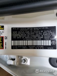 Zdjęcie 12 z 12 samochodu: 2025 TOYOTA CAMRY XSE VIN:4T1DAACK7SU510189 - miniatura