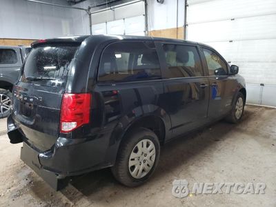 Trzecie zdjęcie samochodu z tyłu: 2020 DODGE GRAND CARAVAN SE VIN:2C4RDGBG8LR238638 - miniatura